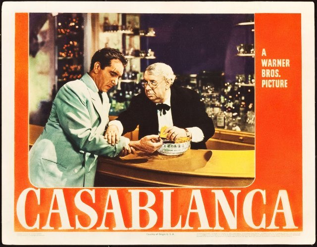 Casablanca Movie Poster