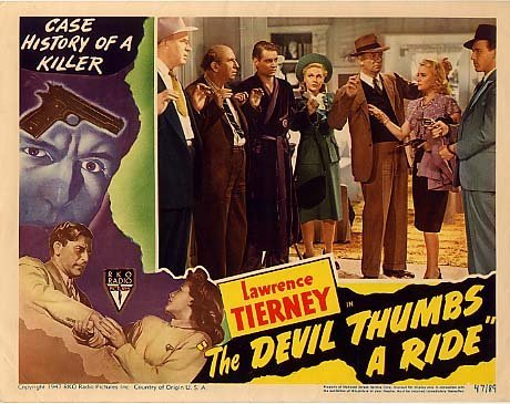 The Devil Thumbs a Ride Movie Poster
