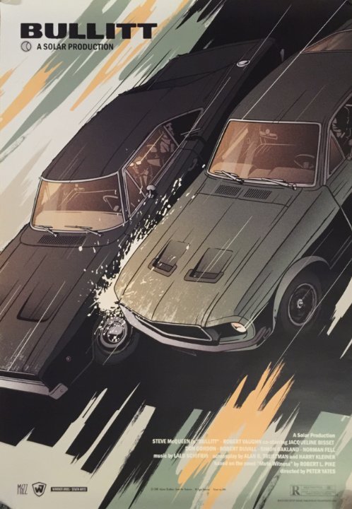 Bullitt Movie Poster