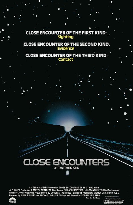 Close Encounters of the Third Kind Movie Poster