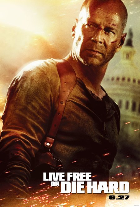 Live Free or Die Hard Movie Poster