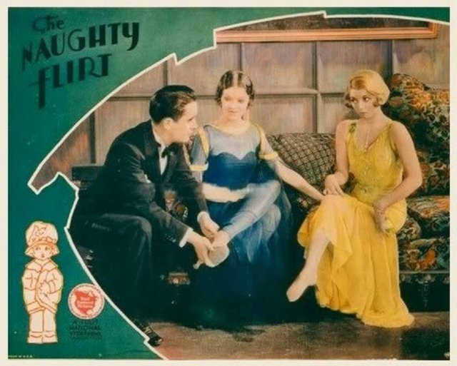The Naughty Flirt Movie Poster