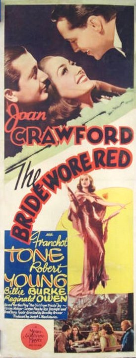 The Bride Wore Red Movie Poster