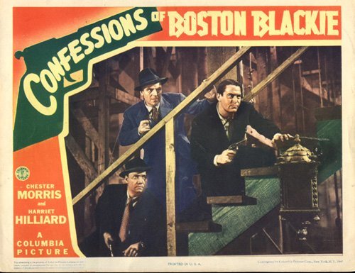 Confessions of Boston Blackie Movie Poster