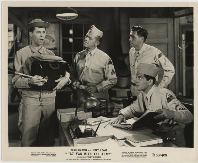 At War with the Army Movie Poster
