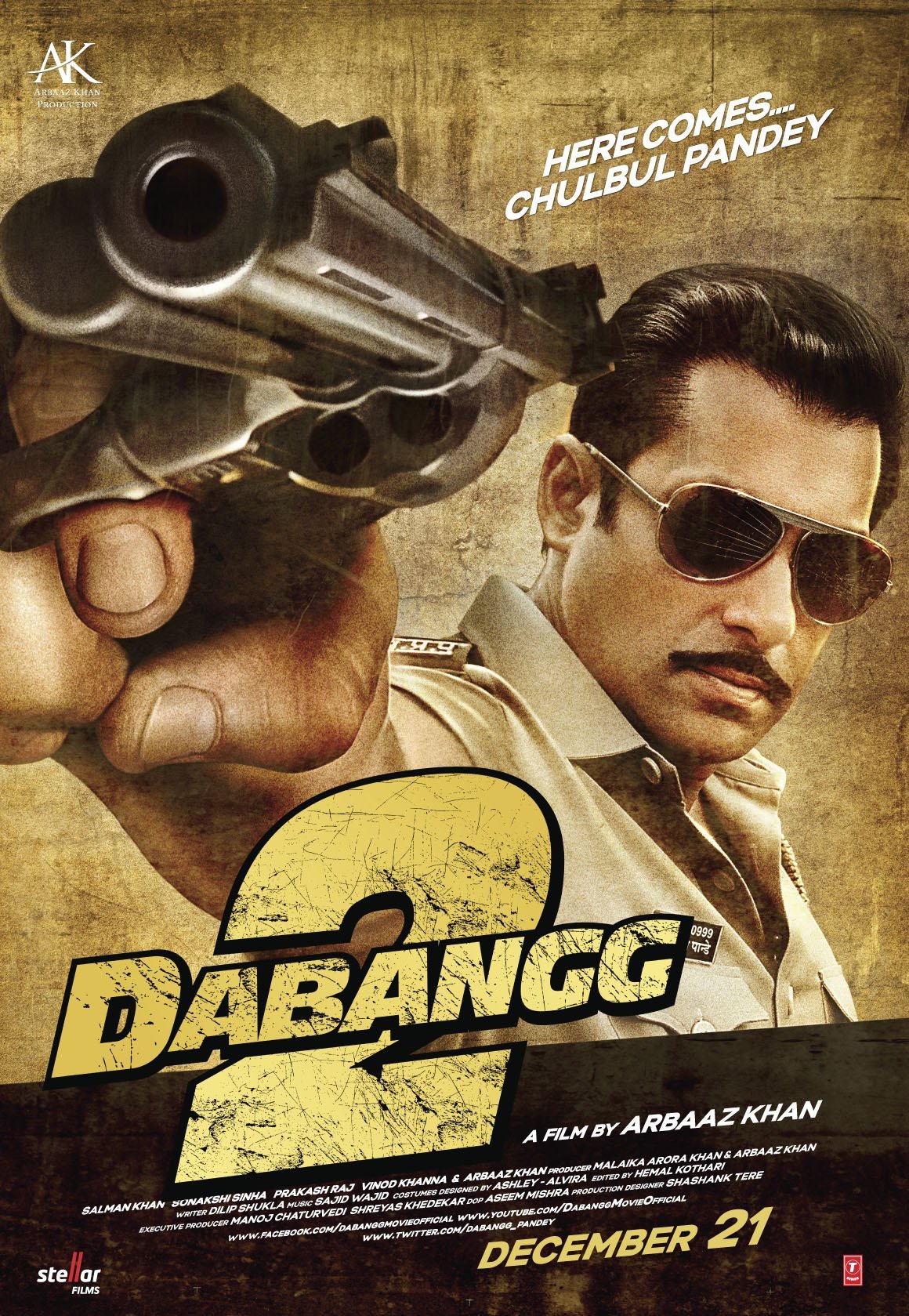 Dabangg 2 Movie Poster